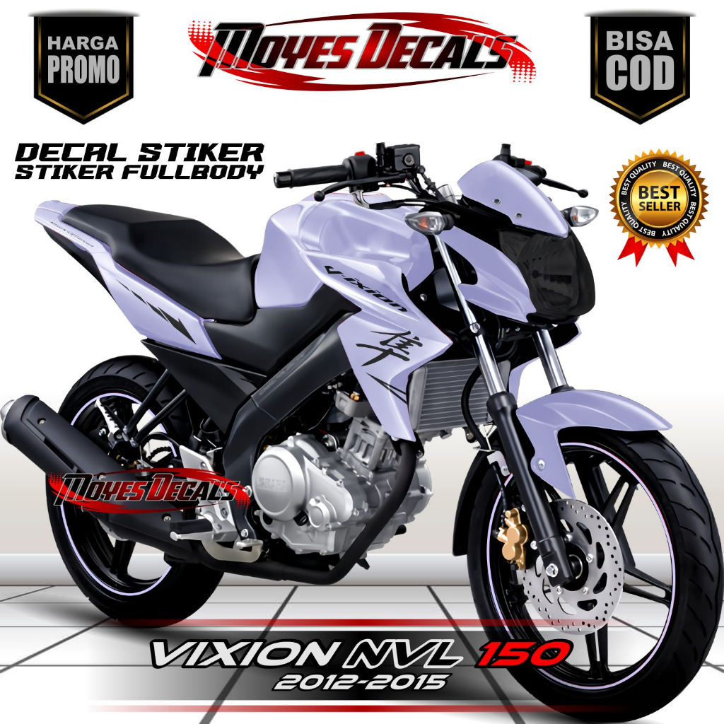 Decal Vixion New NVL Full Body Decal Vixion NVL Full Body Stiker Vixion NVL Full Body Design Polos
