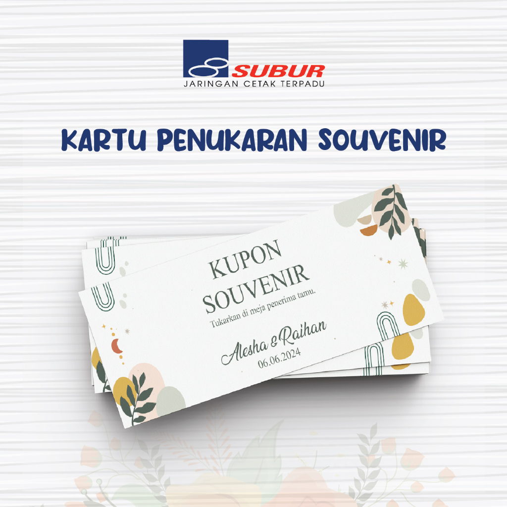 

KUPON SOUVENIR PERNIKAHAN WEDDING PENUKARAN HADIAH KARTU CUSTOM