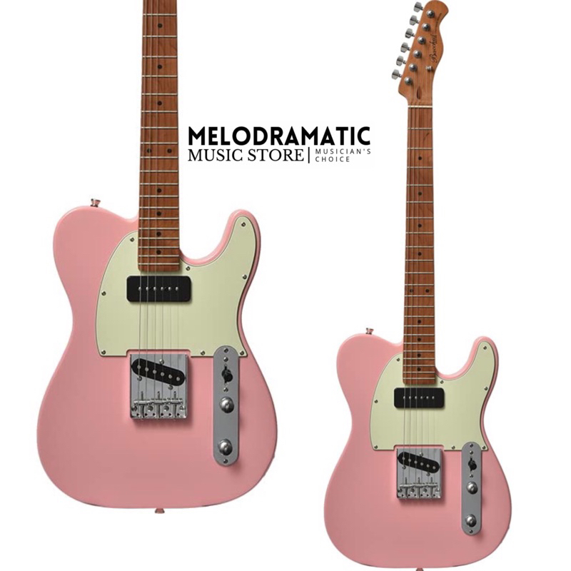 GITAR ELEC BACCHUS BTE-2RSM SHELL PINK