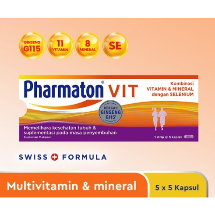 Vitamin & Mineral PHARMATON VIT / FORMULA 5s