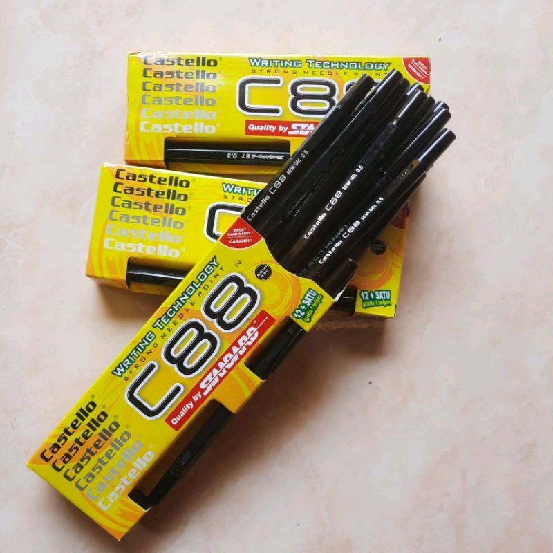 

(12pcs)PULPEN STANDAR C88 |PULPEN