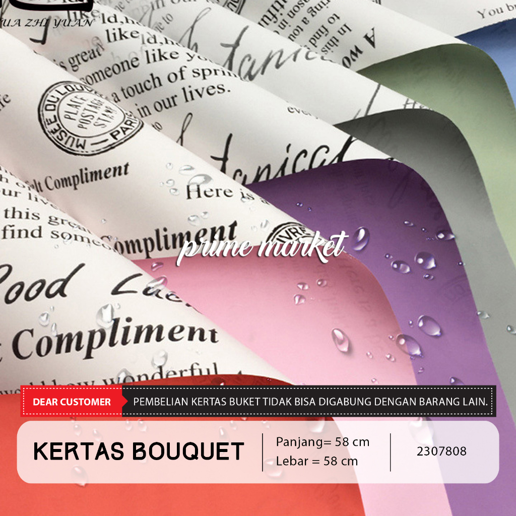

Kertas Buket Bunga Kertas Cellophane Kertas Bunga Buket Flower Wrapping (2307808)
