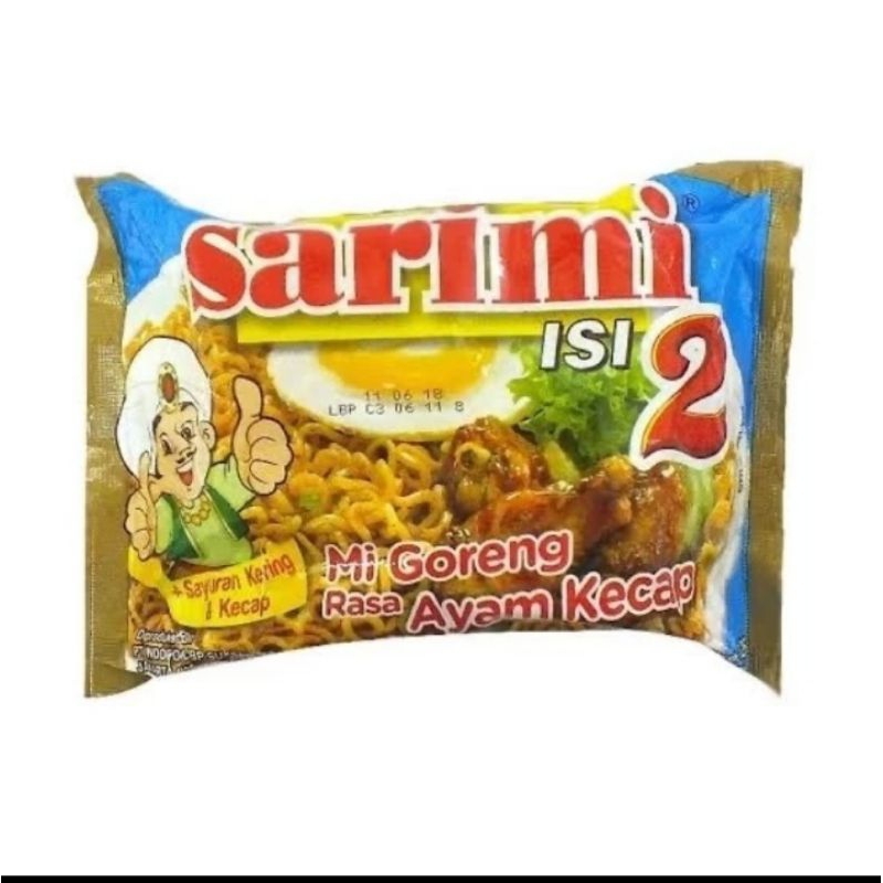 

sarimi isi 2 rasa ayam kecap