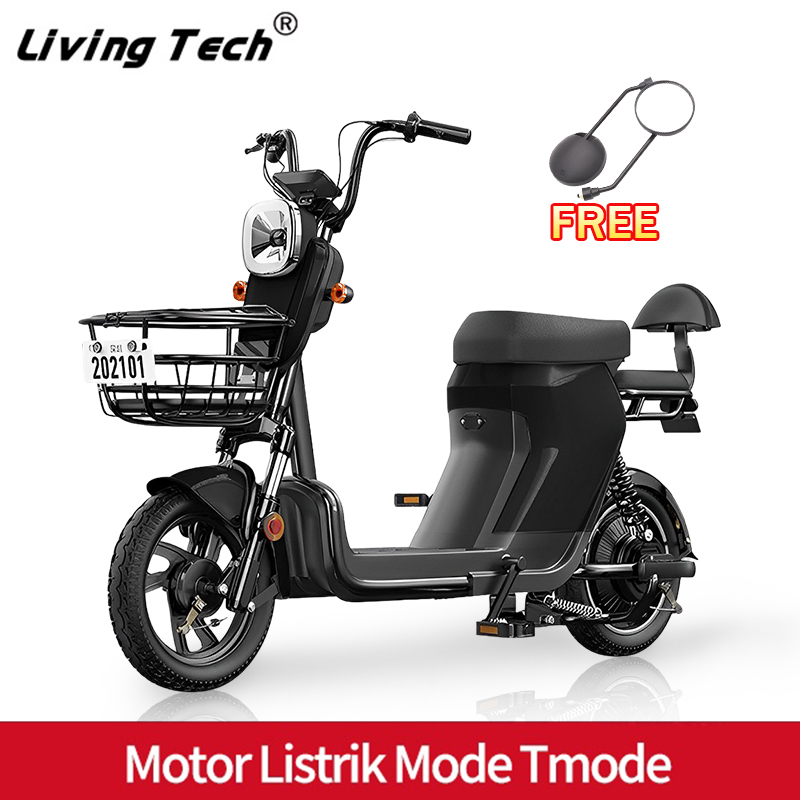 LiVing Sepeda listrik /48V Sepeda Listrik Dewasa Sepeda Listrik Premium Mewah / Sepeda Motor Listrik