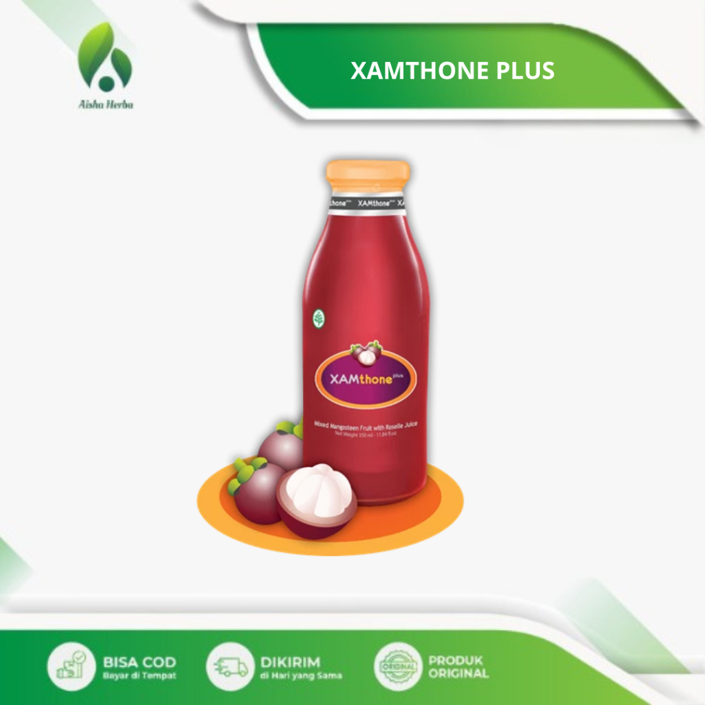 Xamthone Plus Juice Xamthone | Extrak Kulit Manggis 350 Ml