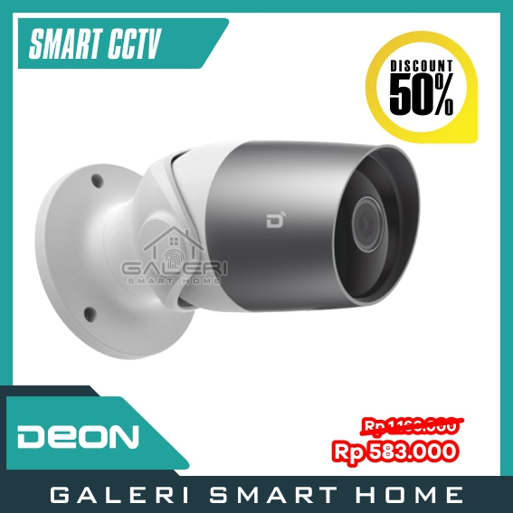 Smart CCTV DEON SMART OUTDOOR BULLET CAM Kamera CCTV Wifi Camera CCTV Outdoor
