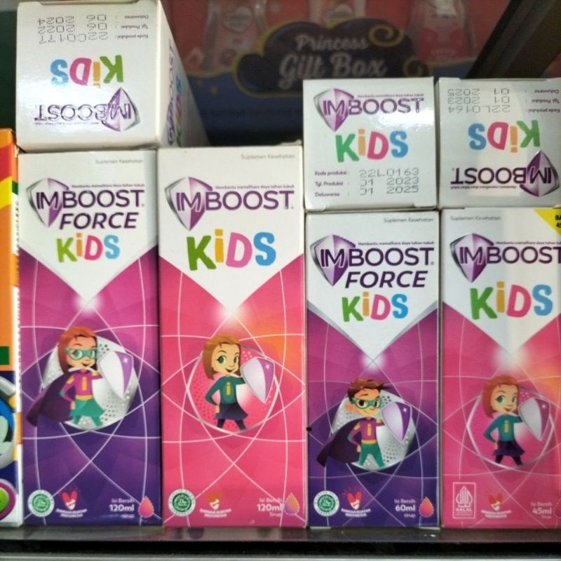 Imboost Force Syrup (120 Ml / 60 Ml ) / Imboost Syrup Anak Suplemen Daya Tahan Tubuh