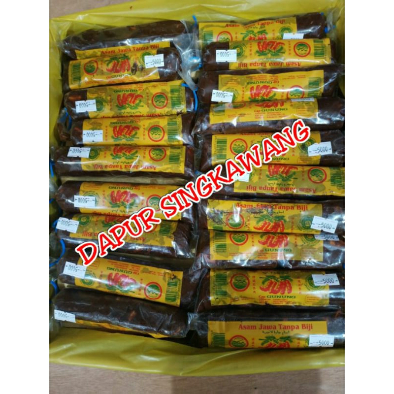 

Asam Jawa Tanpa Biji Cap Gunung / Asam Jawa Murni 150gr