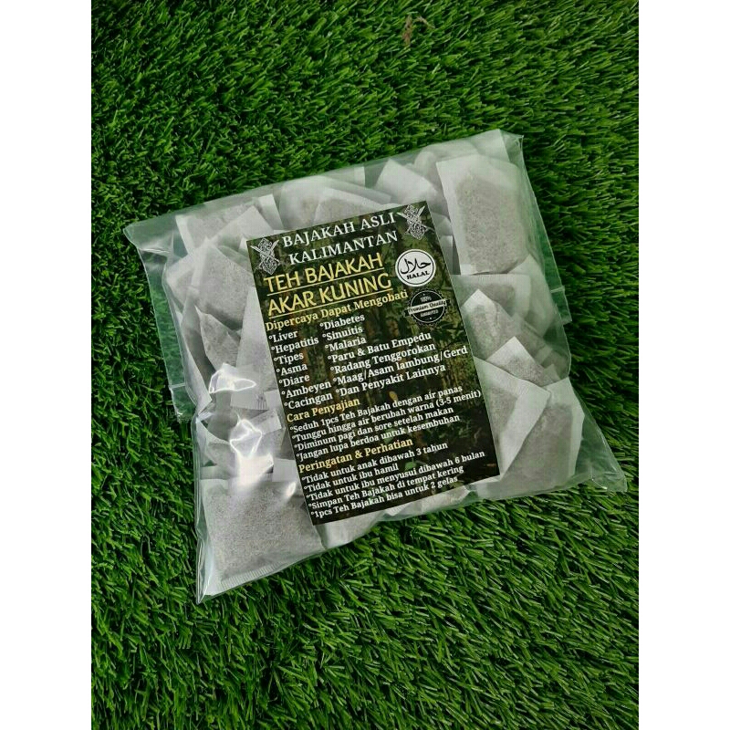 

Teh Bajakah akar kuning isi 50pcs asli Kalimantan Beli 2 Gratis 1