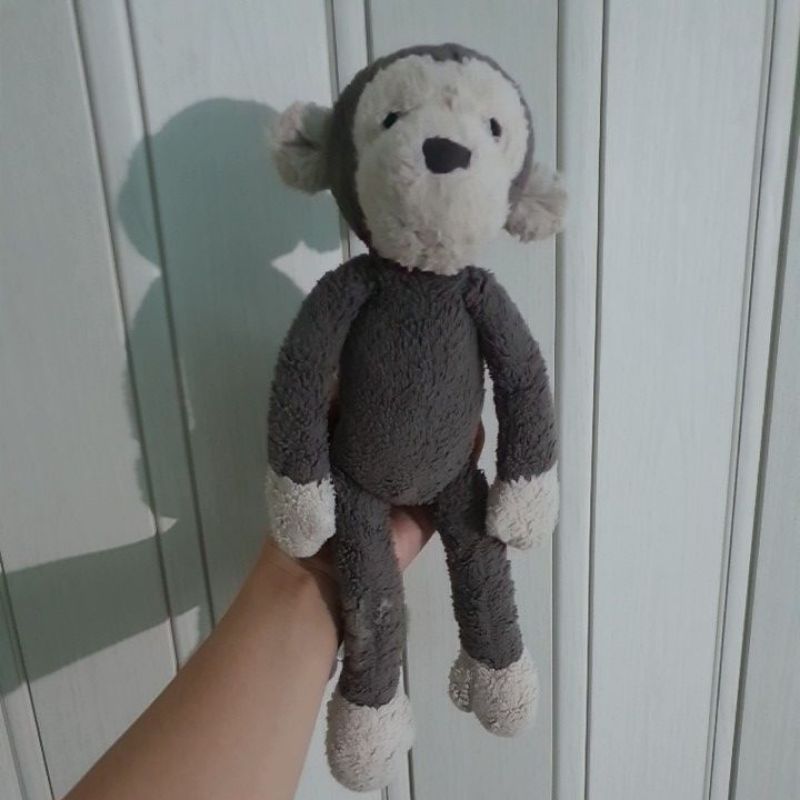 boneka monyet jellycat original preloved