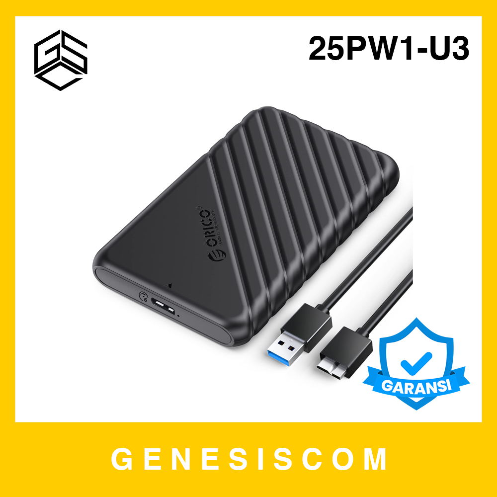 ORICO Casing Hardisk SSD 2.5" - 25PW1-U3 - Dock Docking Enclosure Case HDD HD Hard Disk Drive Harddi
