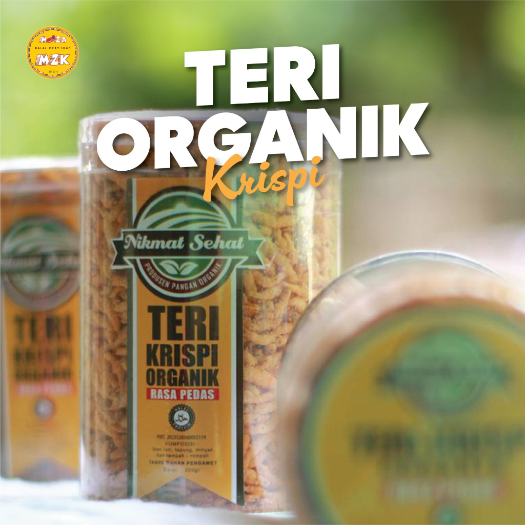 

Teri Krispi Organik (Pedas)