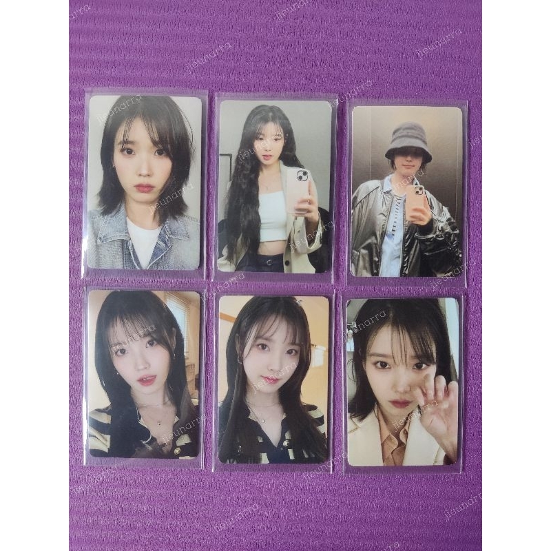 (SET 6 PC) IU UAENA 6th PHOTOCARD OFFICIAL FANCLUB KIT