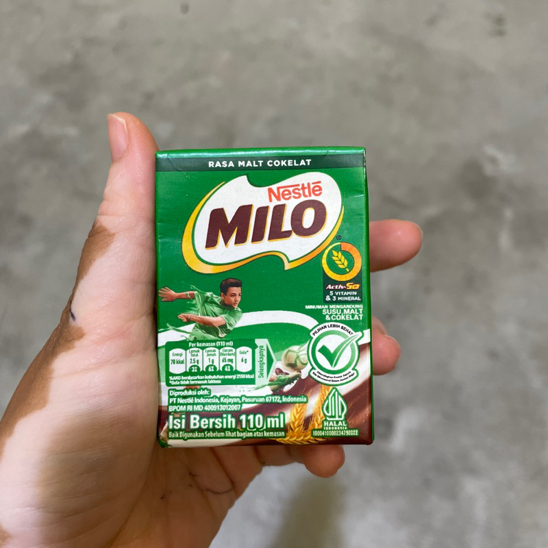 

susu milo uht activ go 110ml milo susu cair 110ml