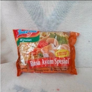 

Indomie kuah rasa Ayam Special 68 gr Oranye gram