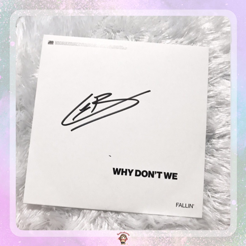 [READY STOCK] Signed CD // Fallin’ by Corbyn, Why Don’t We (WDW)