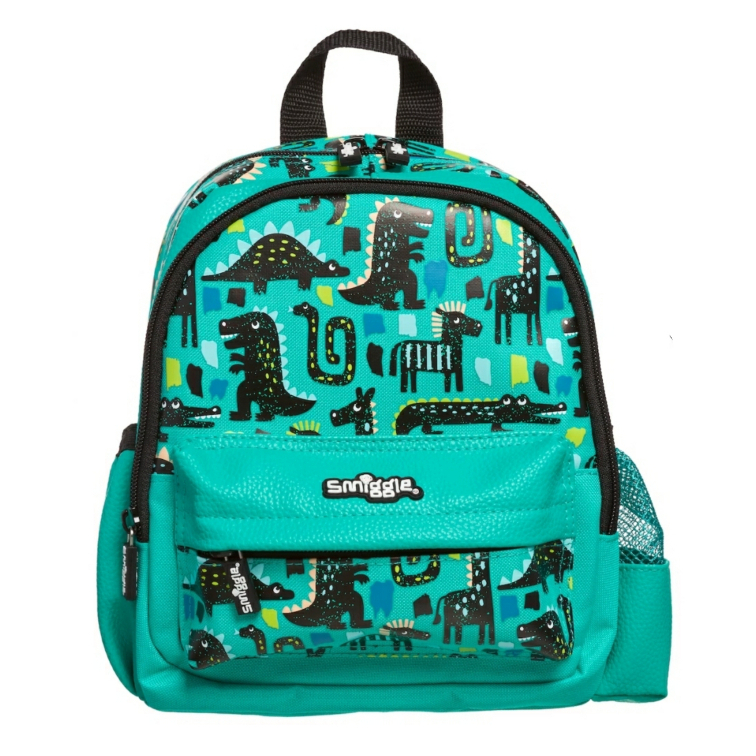 SMIGGLE TEENY TINY BACKPACK ROUND ABOUT DINO - TAS RANSEL SMIGGLE