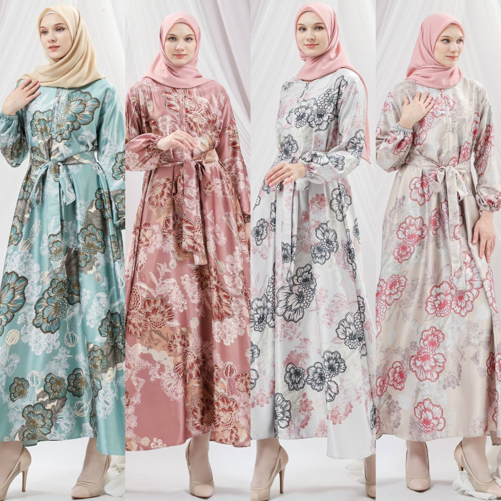 Dress Gamis Laluna Silky Premium