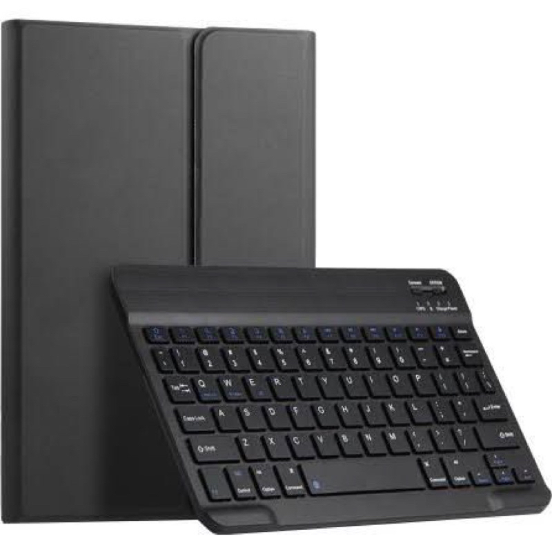 Smart Case Kompatibel Untuk Xiaomi Pad 6 Smart Case Flip Silikon Disertai Keyboard Wireless Bluetooth