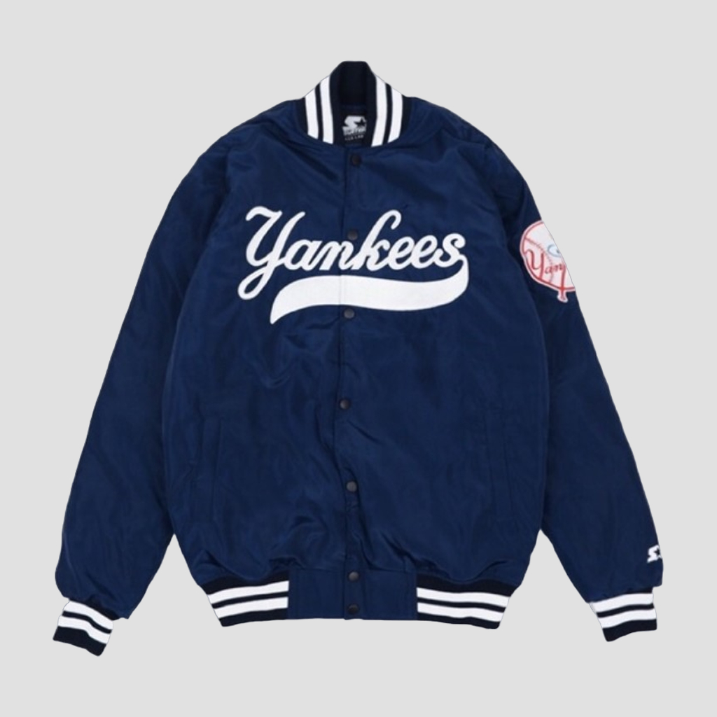 JAKET VINTAGE CASUAL PRIA WANITA VARSITY BASEBALL PARASUT GAMBAR BORDIR PREMIUM