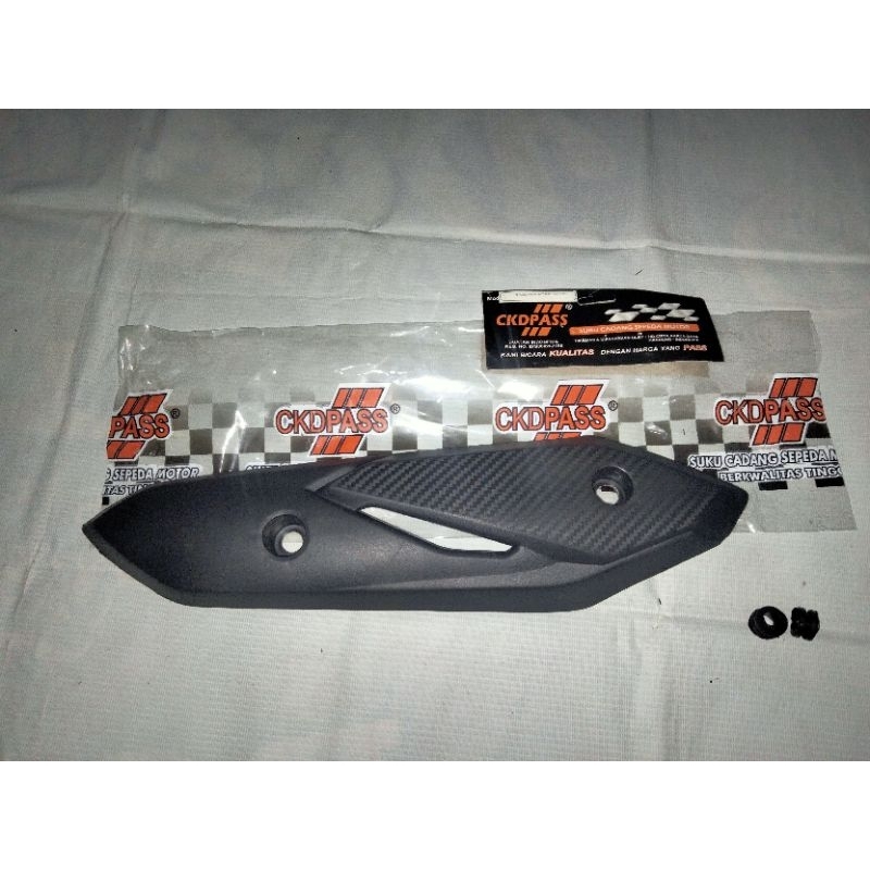 tameng kenalpot Honda BEAT FI 2015 2016 2017 2018 2019 cover tutup krnalpot honda beat