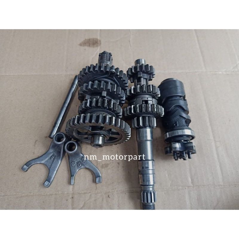 GearBox Gear Gir Gigi Rasio Transmisi Yamaha Jupiter Robot Bekas Original Copotan Motor