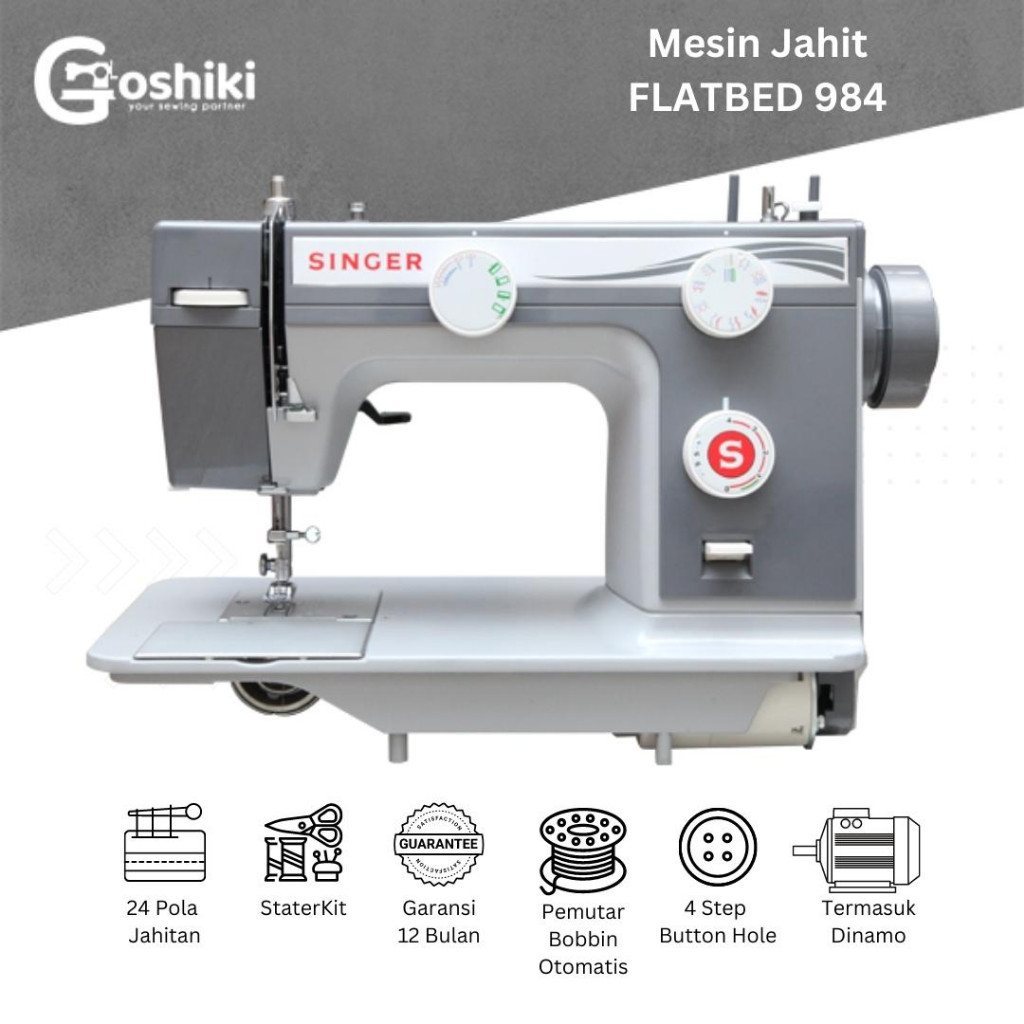 Mesin Jahit SINGER Flatbed 984