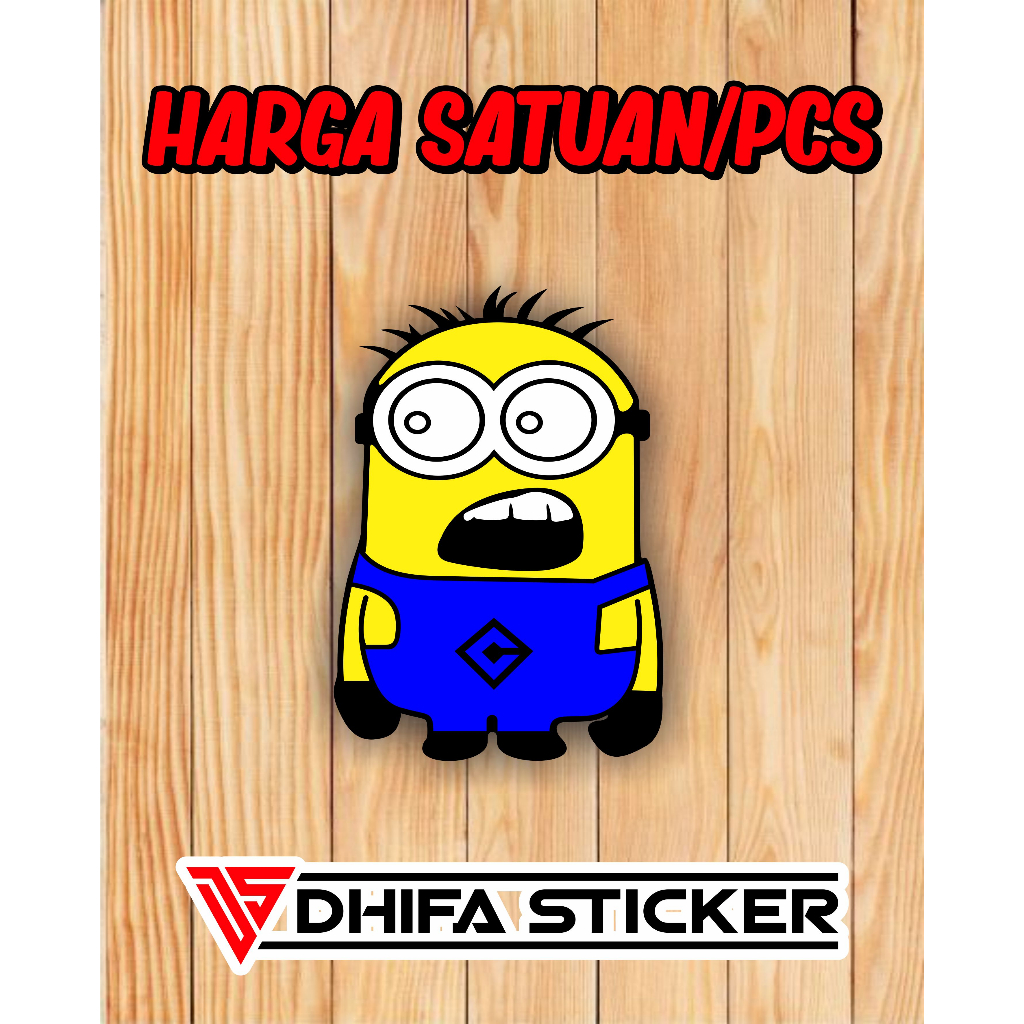 cutting stiker minion stiker minion stiker motor