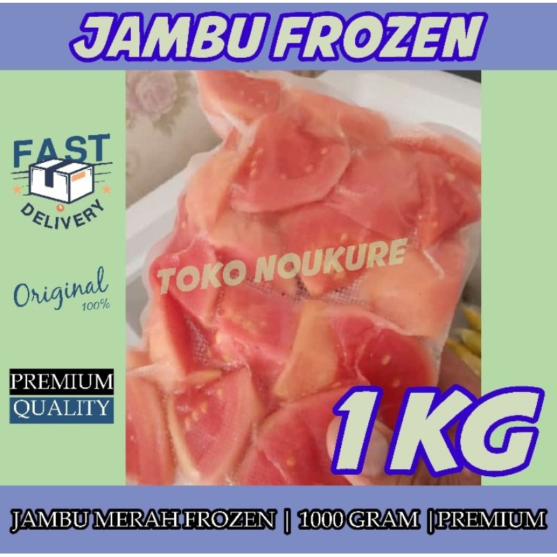 

1 KG JAMBU MERAH FROZEN BEKU PREMIUM GRADE GROSIR MURAH BANDUNG