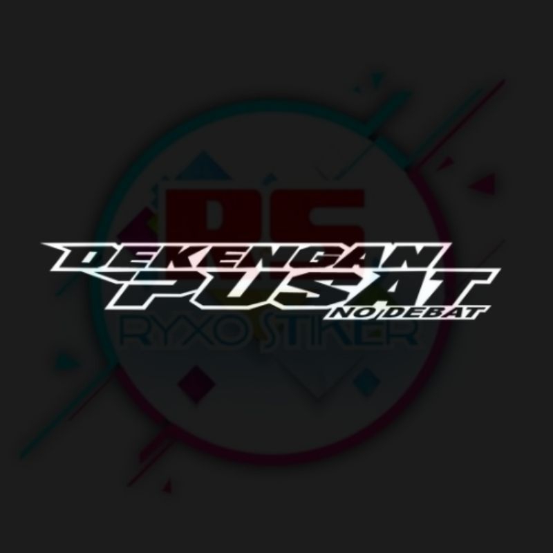 stiker dekengan pusat