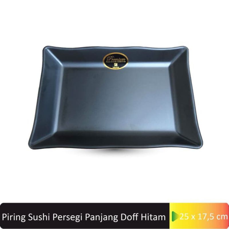 Piring Sushi Persegi Panjang