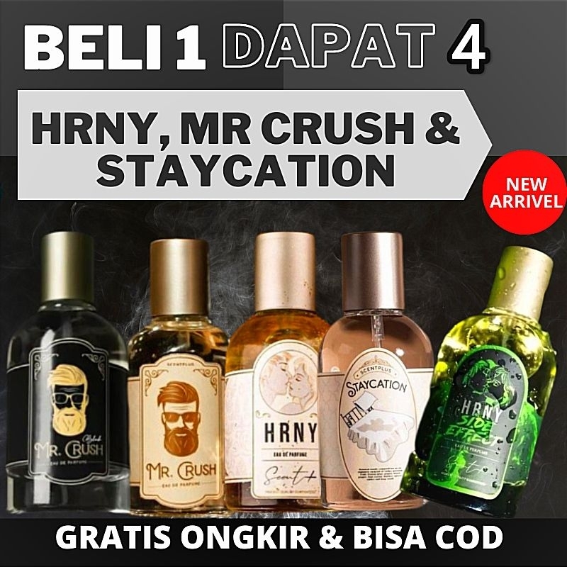 BELI 1 DAPAT 4 PROMO PARFUM PAKET HEMAT PARFUM SCENTPLUS WANGI TAHAN LAMA 30 ML