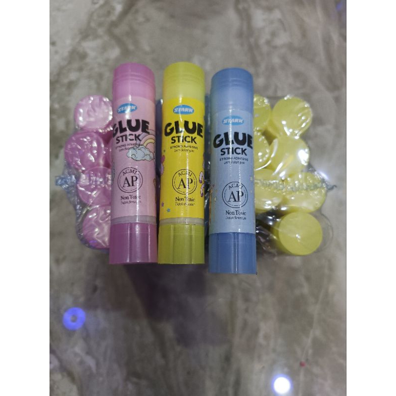 

Lem kertas lem serbaguna warna warni non toxic 1pcs