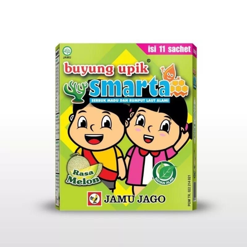 

Jamu Buyung Upik Rasa Melon isi 11 Sachet - Menambah Nafsu Makan Anak