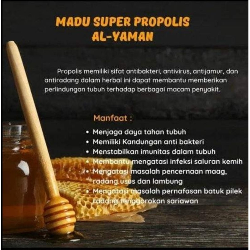 

Madu super extra propolis