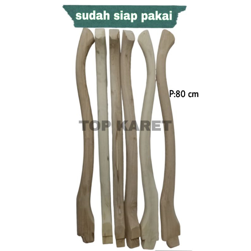 Doran Pacul/ Cangkul, Doran Pacul Purusan (siap pakai), Gagang Pacul Cangkul