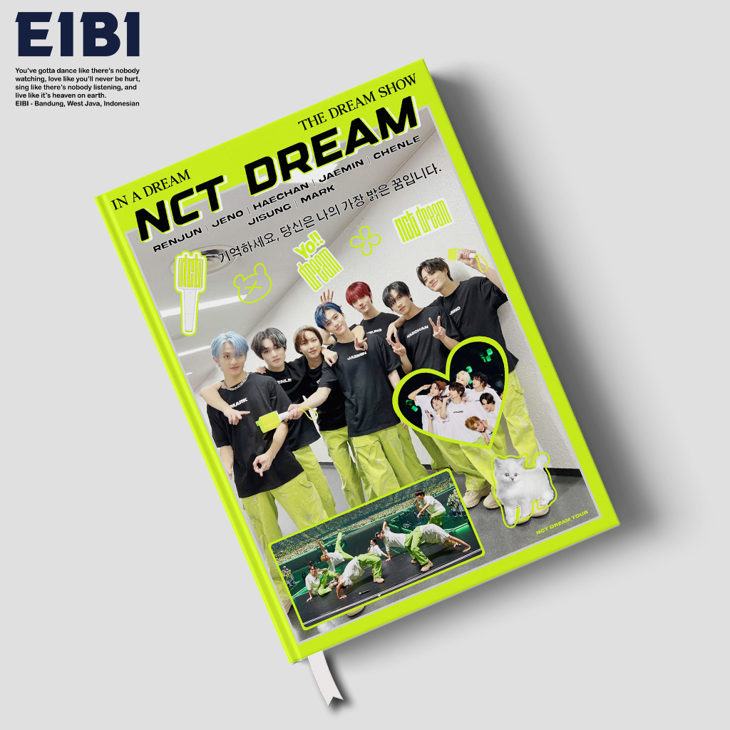 

Eibibook Buku Tulis Catatan Notebook Hardcover NCT Drem The Dream Show