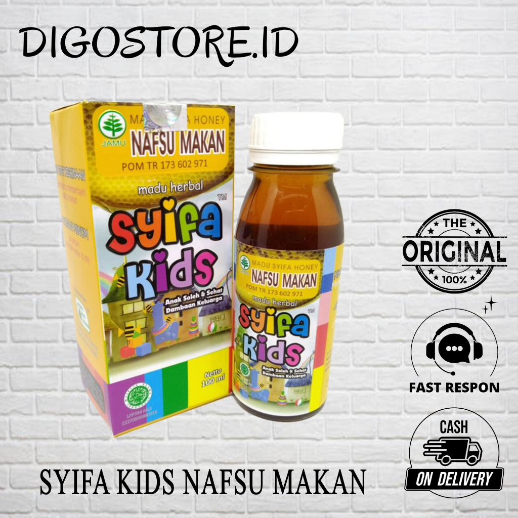 

Syifa Kids Nafsu Makan 100 ml Madu Herbal Anak