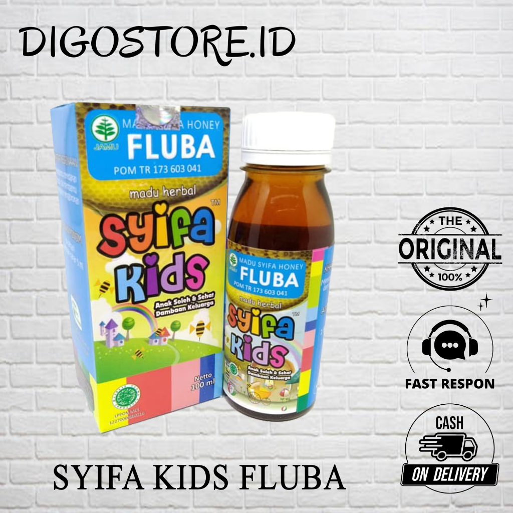 

Syifa Kids Fluba 100 ml Madu Herbal Anak Flu Batuk