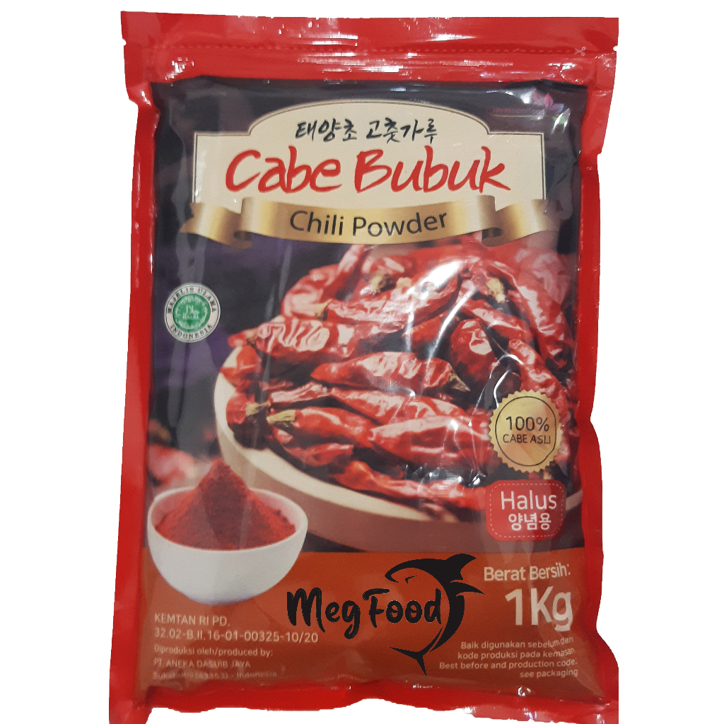 

BUBUK CABE HALUS CHILI POWDER 1Kg JAVA SUPER FOOD