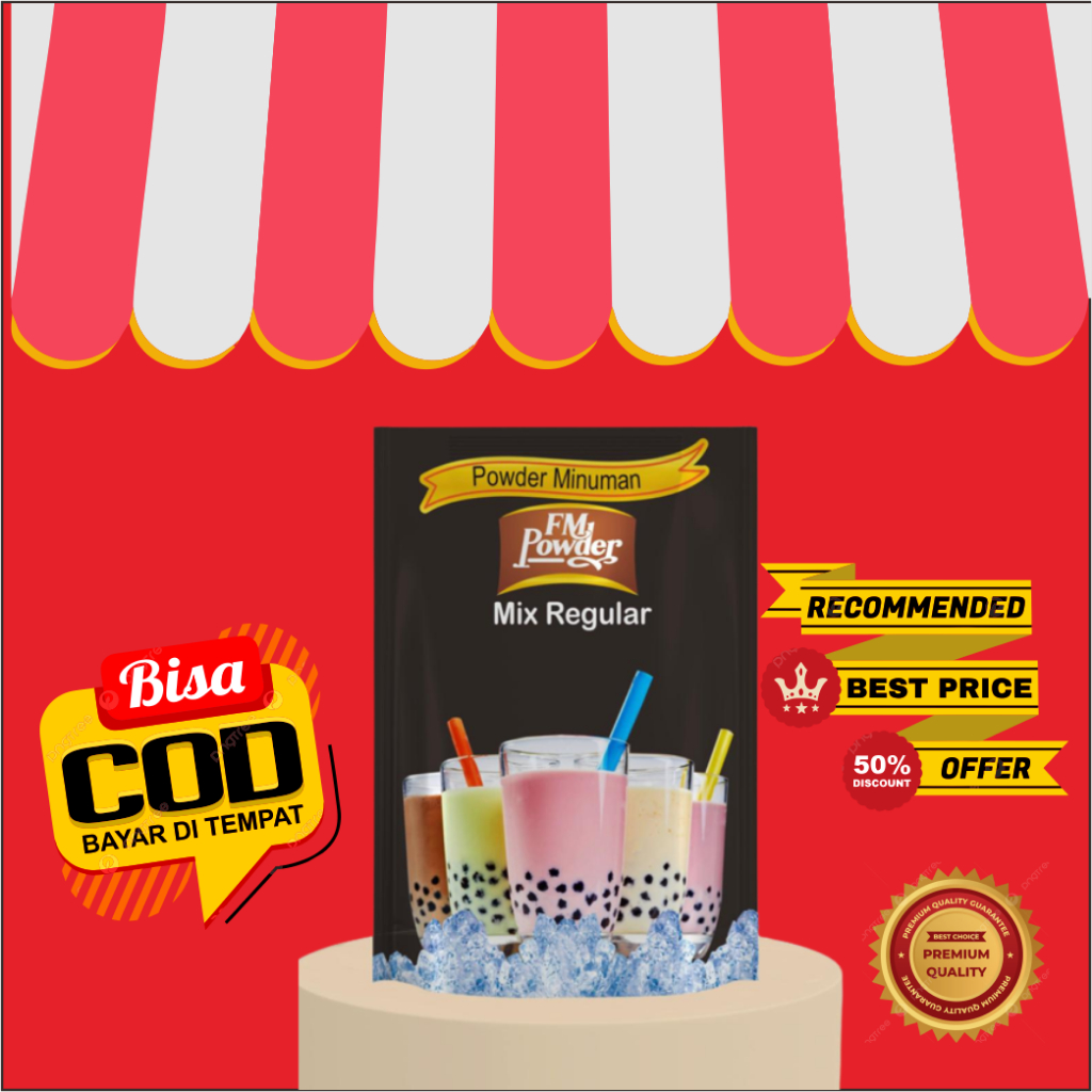 

FM Powder - CREAMER BUBUK 1KG/SUSU MINUMAN 1KG