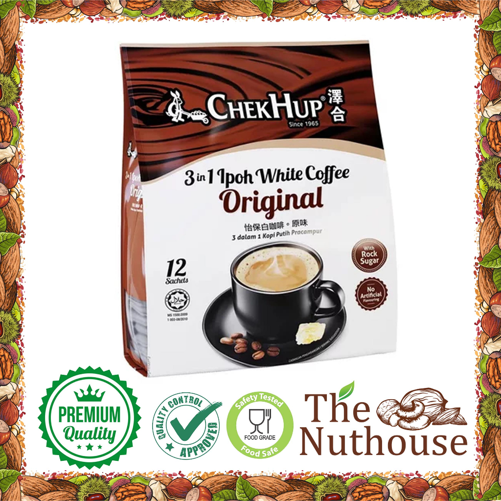 

Chek Hup 3 in 1 Ipoh White Coffee Original [12 Sachet]