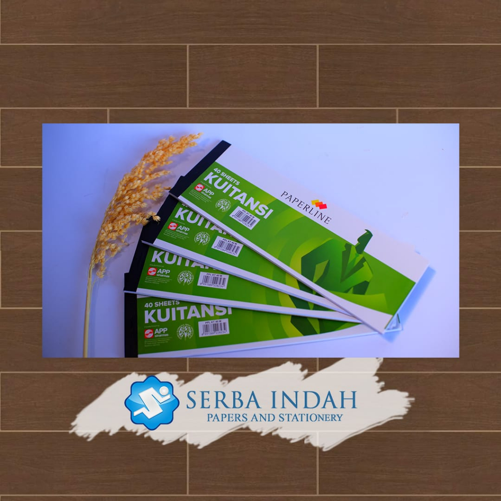 

BUKU KUITANSI KECIL PAPERLINE 40 SHEETS