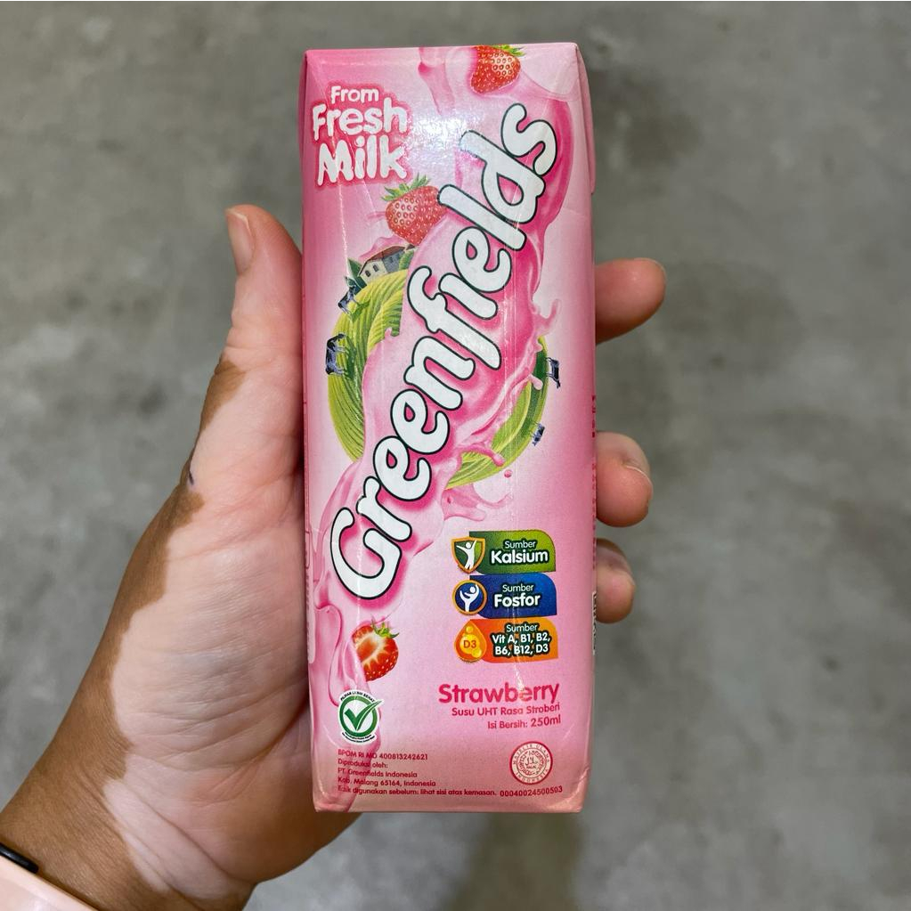 

Susu Greenfields UHT 250 mlStrawberry