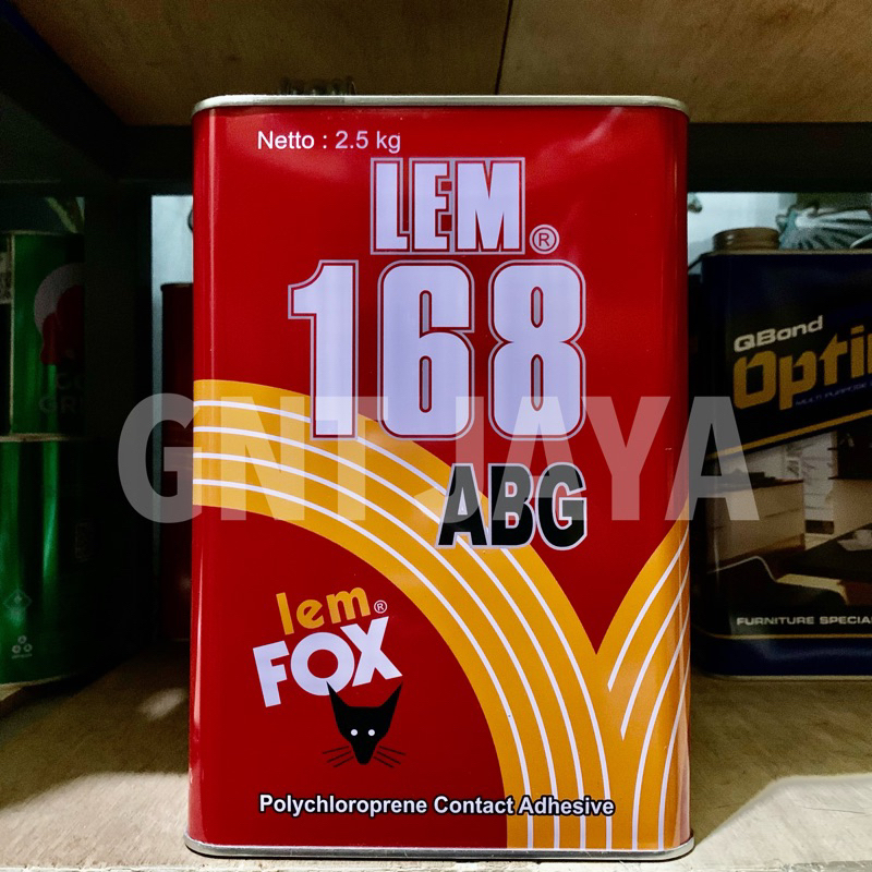 

Lem Fox 168 Abg 2,5 kg 2500grm lem hpl lem decosheet tacon lem triplek furniture