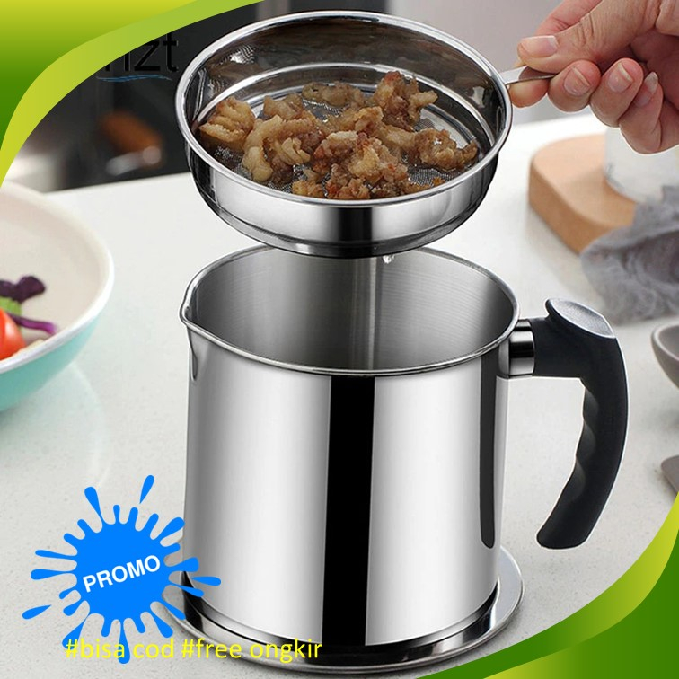 Oil Pot  Gelas Saringan Minyak