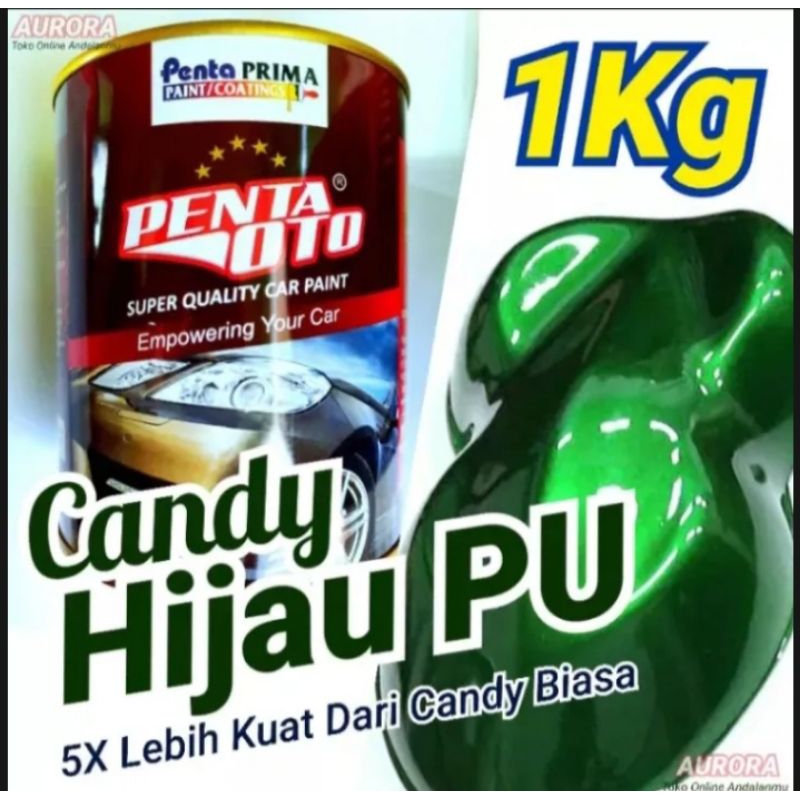 CAT CANDY HIJAU PENTA OTO CAT CANDY PU 1KG