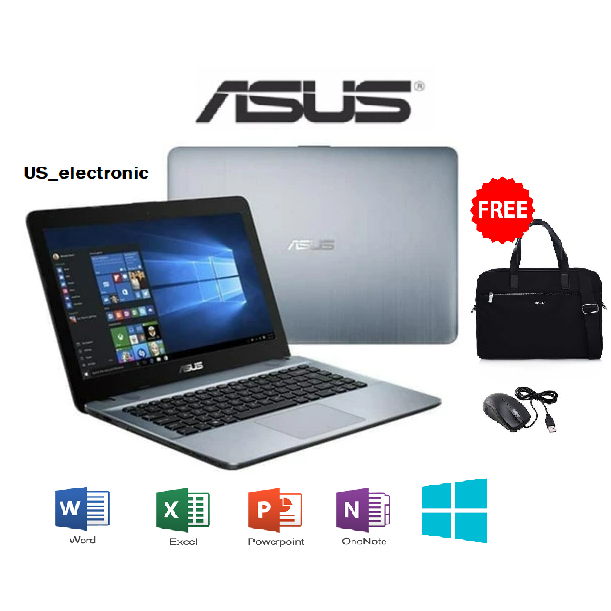 Laptop Asus X441 Intel Core i3 GEN 6 RAM 8GB/512SSD BERGARANSI 1 TAHUN