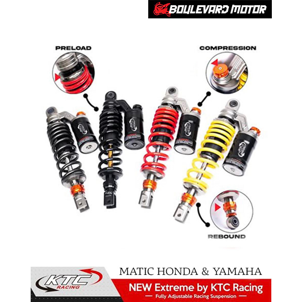 MONO SHOCK KTC EXTREME VARIO 325MM