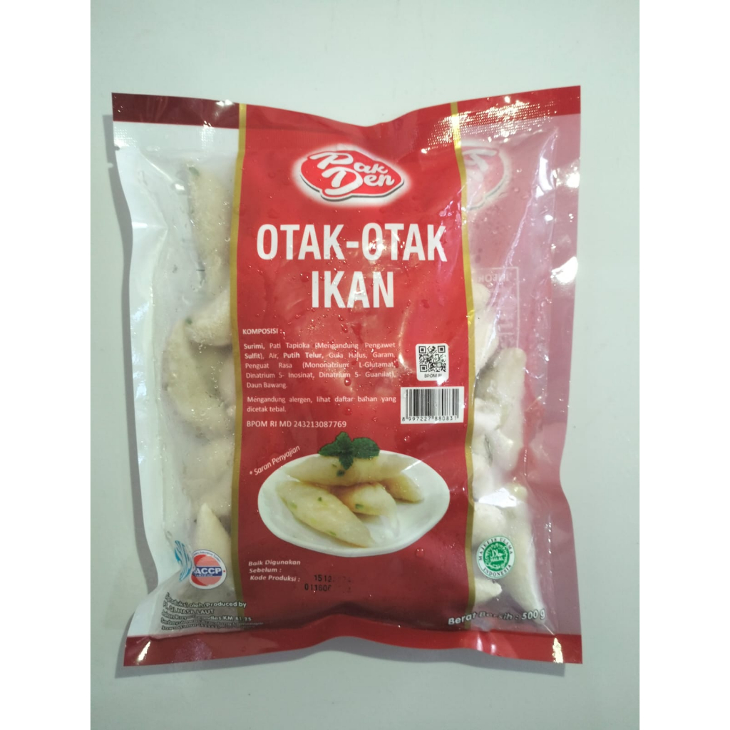 

OTAK OTAK IKAN PAK DEN (500 Gram)